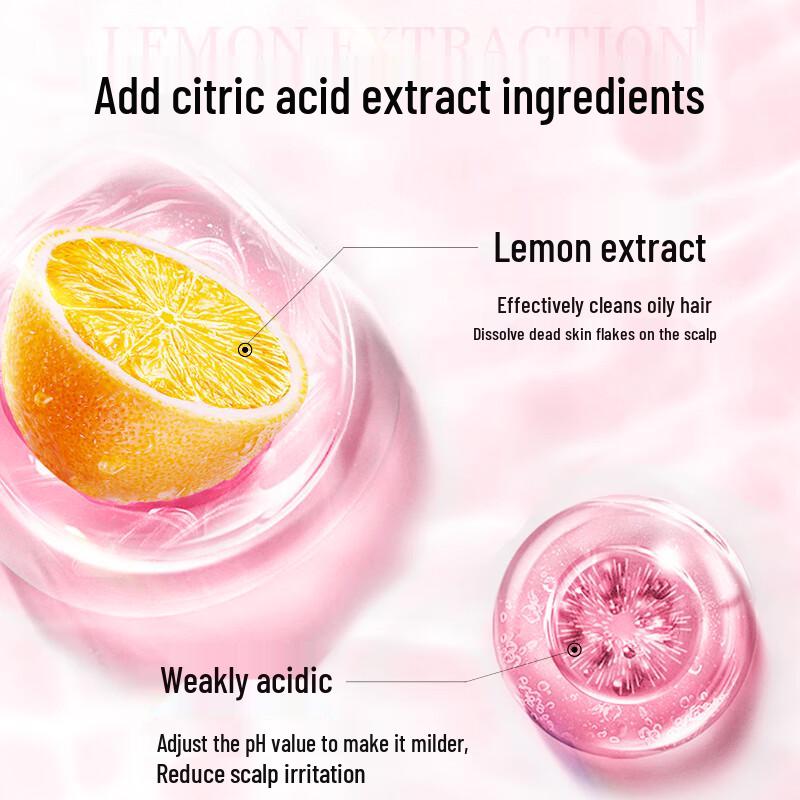 KAO Rose Fragrance Gentle & Volumizing Shampoo 750ml