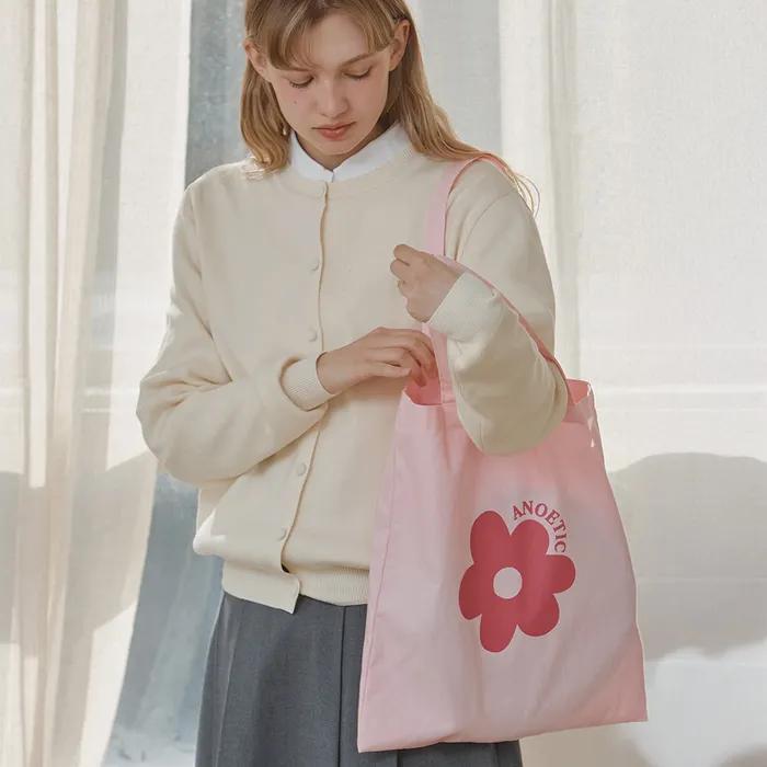 ANC FLOWER ECO BAG_PINK