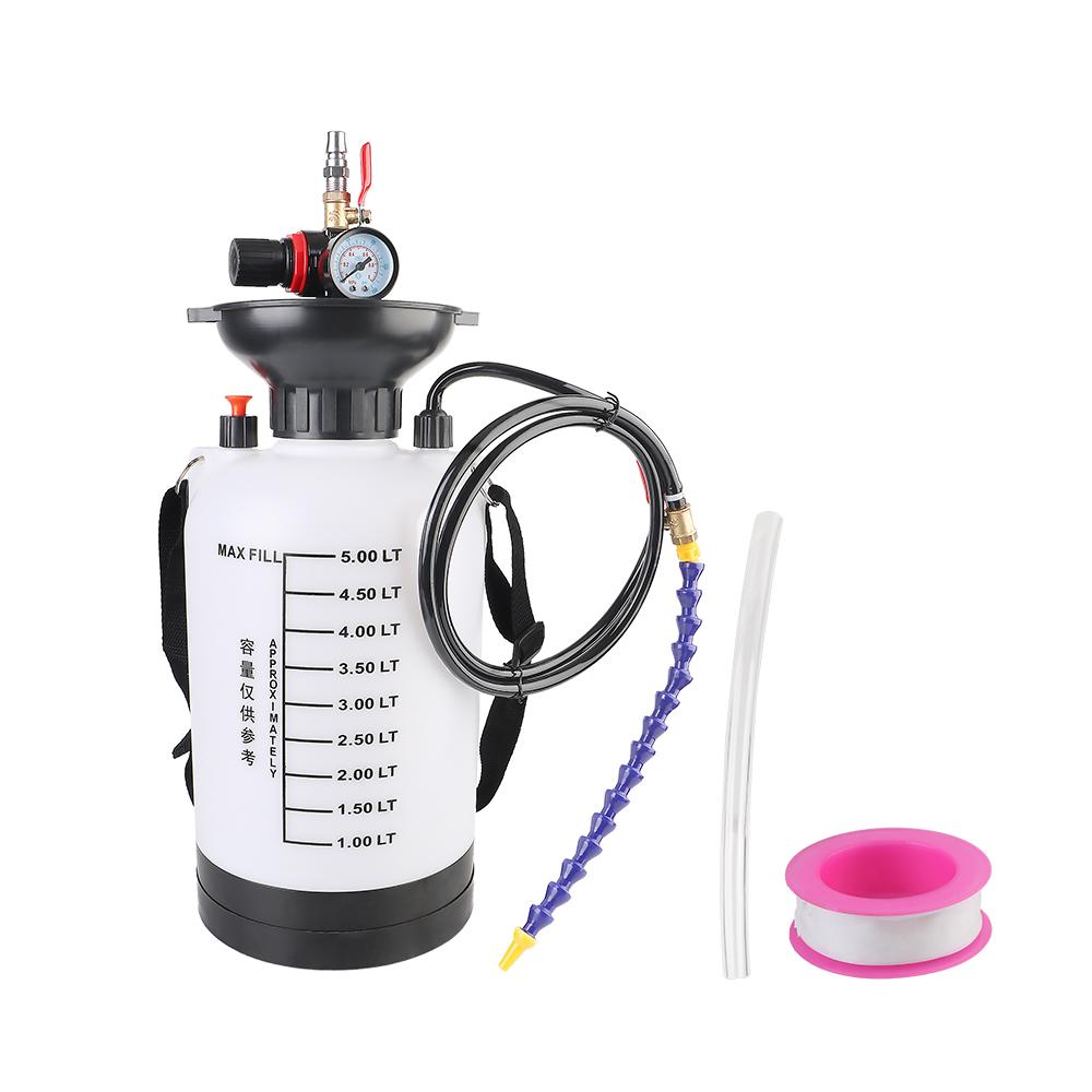 

5L Capacity Oiler Hand Tool Gearbox Oil Filling Machine 1000PSI Output Pressure Oiler Quick Refueling Machine Handheld