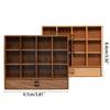 1:12 Doll House Cabinet Miniature Storage Cupboard Decor Mini Bookcase Shelf Doll House Furniture Toy Dollhouse