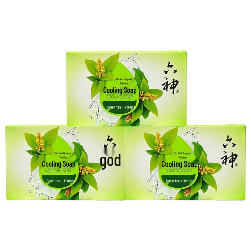 Liushen Kühlende Grüntee & Süßholz Seife