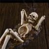 Creative Lying Position Skeleton Incense Holder Resin Skull Incense Burner for Cone Sticks Zen Meditation Desk Decor Gift