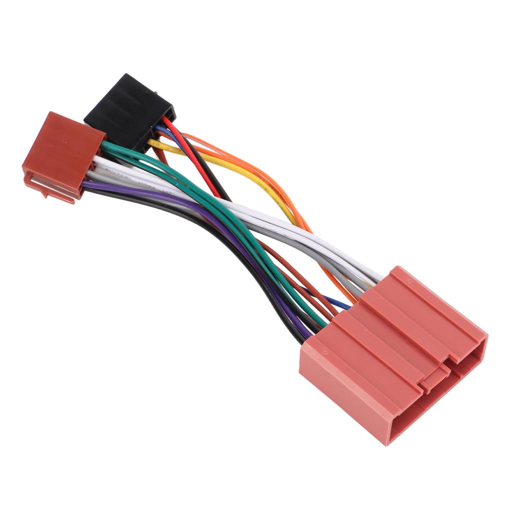 Car Radio Wiring Harness Host CD Navigation Power Cord Plug Replacement for MAZDA
