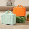 14 Zoll Mini Reisekoffer Kosmetikbox Handgepäck Organizer Make-up-Koffer Kleine Passwortbox Boarding Case für Frauen Mädchen