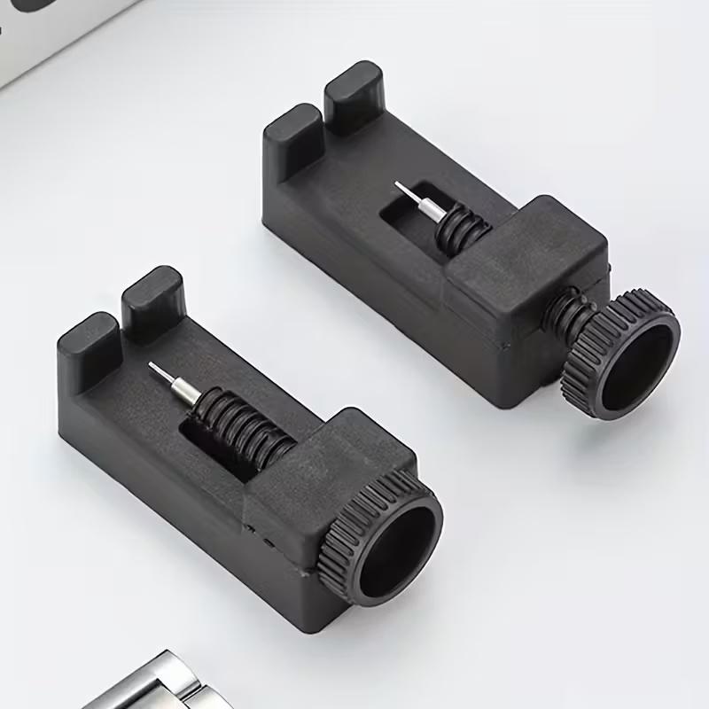 Watch Band Link Remover Tool Kit: Quick, Precise Adjustments with Spare Pins, Durable Plastic Construction