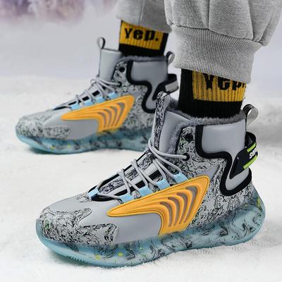 Men's Shoes New Winter Cashmere Thickened Warm Cotton Shoes Casual Sports Shoes Large Size Men's Shoesfashion Shoes Shoes