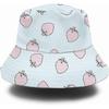 Watercolor Sunflower Bucket Hat for Women Flower Botanical Reversible Summer Men Fashion Fisherman Beach Sun Hats