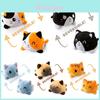 Soft And Snuggly Reversible Cat Plush Toy Ideal For Kids Birthdays And Holidays