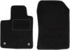 Černé přední rohože pro: Renault Twingo II hatchback (2007-2014)