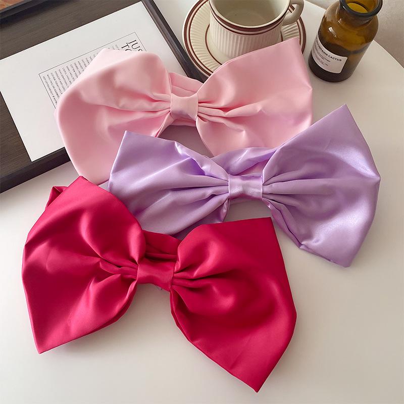 

Extra Large Sweet Tom and Jerry Bow Necklace Hairband - Fairy Temperament Women s Headwear Photo Props рожевий червоний колір