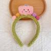 Adorable Bear Plush Headband for Women - Face Washing Hair Accessory and Makeup Headdress for Autumn and Winter