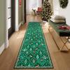 Christmas Holiday Decorative Door Mat Durable Stain Resistant Rug For Living Room Corridor Christmas Carpet Home Decor