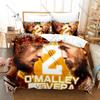 Suga Sean O'Malley 3PCS Bedding Set, Duvet Cover + 2 Pillowcases, 2026 Fighter Print Soft Microfiber Bedding for Fans