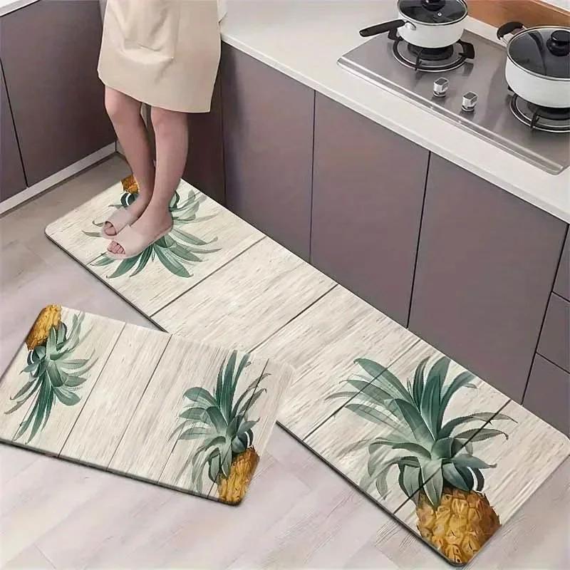 

1PC Butterflies pattern Door Mats Kitchen Rugs Non-Slip Pop design Living room Rugs Bath Mat Carpet for Home Sink Laundry Decor 400MMx600MM