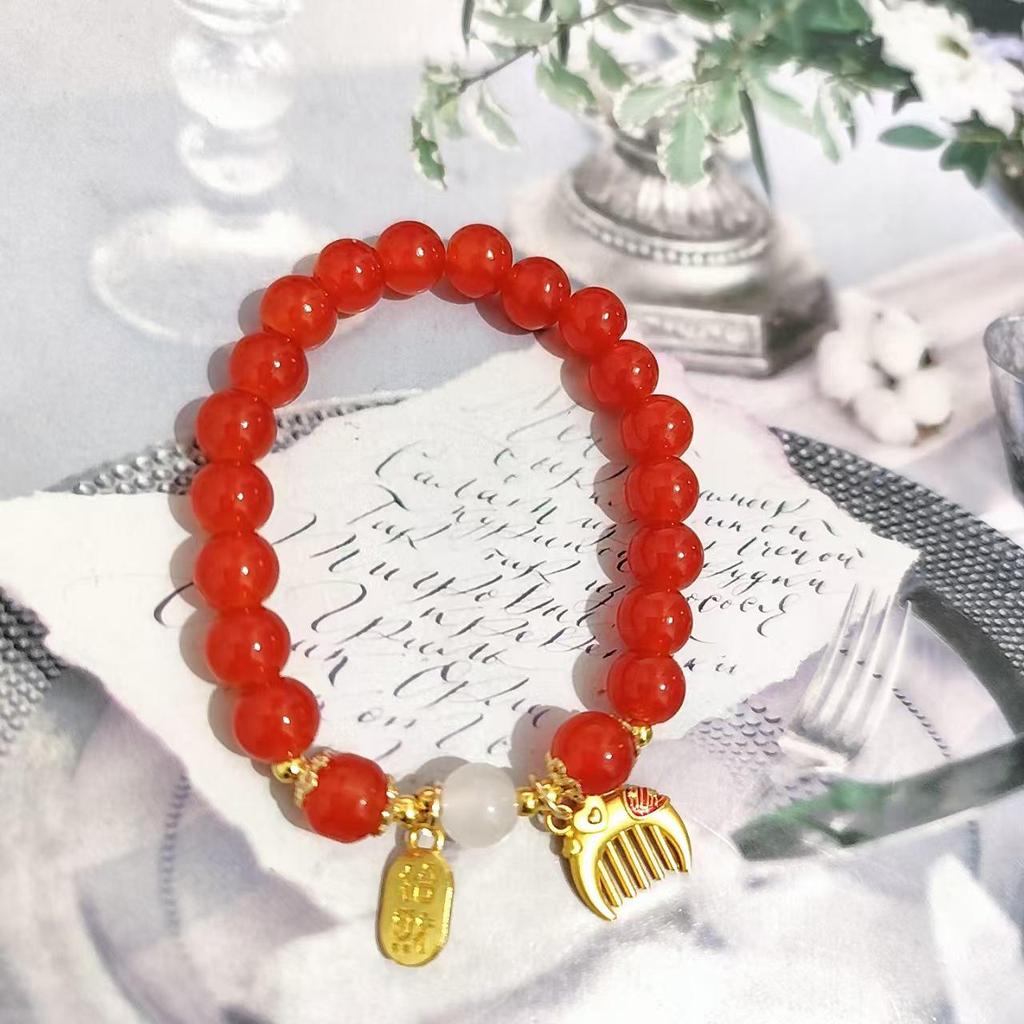 Dodo Hot Hetian Jade Rabbit Bracelet, Women's Niche Design - High Value Student or Bestie Gift