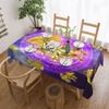 Knights Of The Zodiac Custom Rectangular Tablecloth Oilproof Table Cover for Dining Events Table Cloth