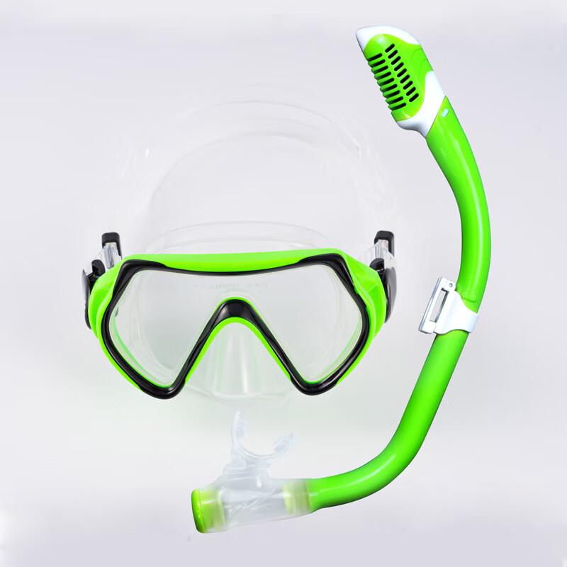 WEZHO Kids Snorkel Mask and Snorkel Set