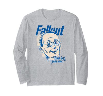 Fallout Don't Lose Your Head Illustration TV Show Long Sleeve T-Shirt