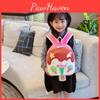 Kids School Baby Bag With Cartoon Ice Cream Design And Durable Fabric Oxford