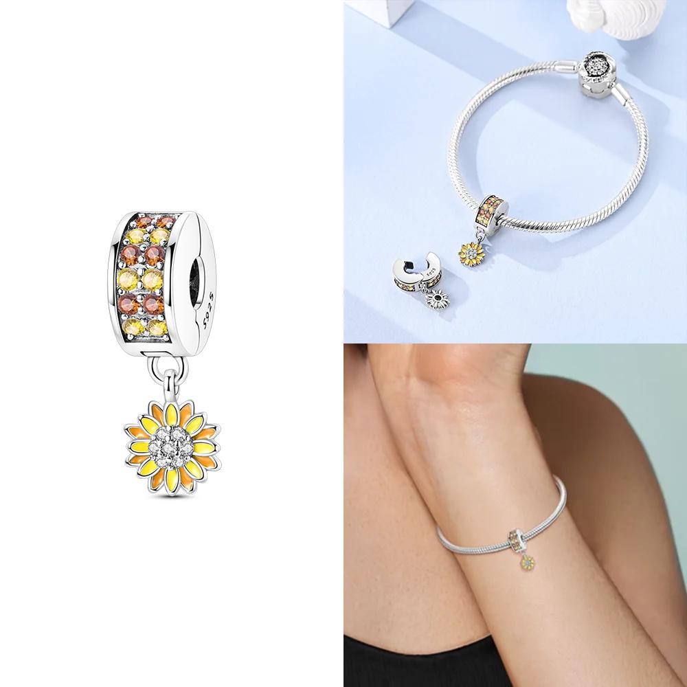 Exquisite Copper Original Gold Butterfly Maple Leaf Heart Charms Beads Fit Bracelet Women Jewelry Diy Accessory Gifts