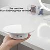 Electric 360° Rotating Display Turntable 15/20cm Stand for Jewelry Small Product Shooting Showcase