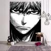 Fashion Cool Anime BBleachS Tapestry Decoration Bedroom Dormitory Background Cloth Holiday Home Party Living Room Club Tapestry