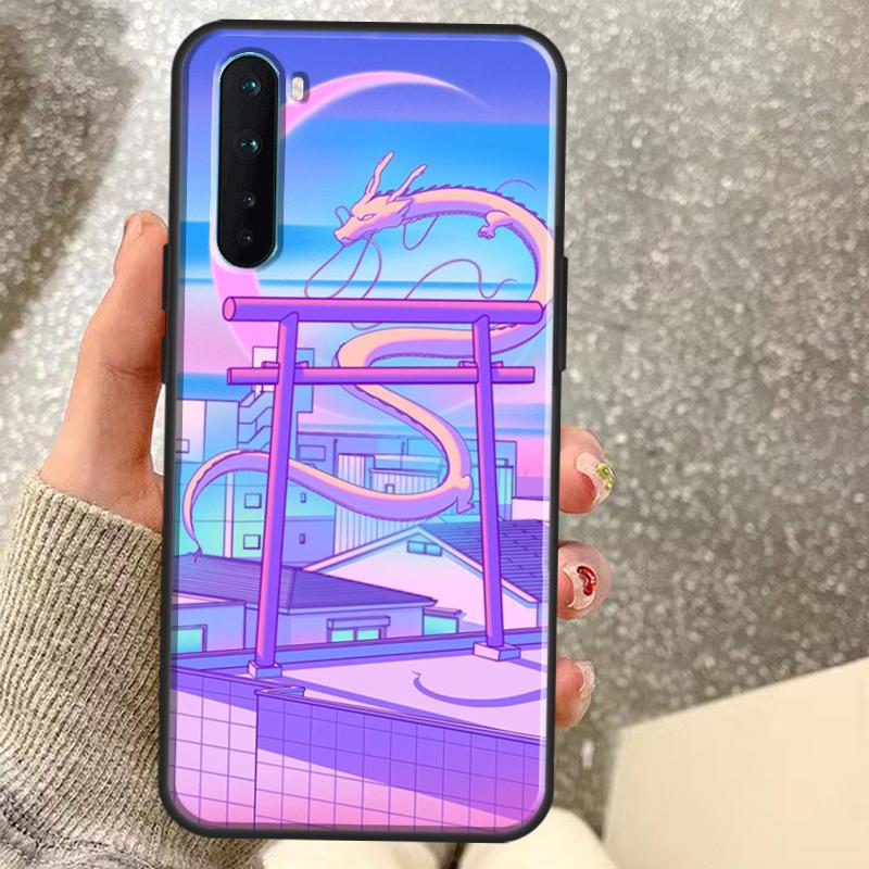 Pastel Japan Kyoto City Case For OnePlus 15 12 13 11 10 9 Pro 13R 13T 12R 10T 10R Nord CE 5 2 3 4 Lite N20 N30 Coque