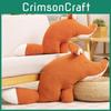Fox Sitting Standing Plush Toy Stuffed Animal Doll Cushion Kids Decoration Gift