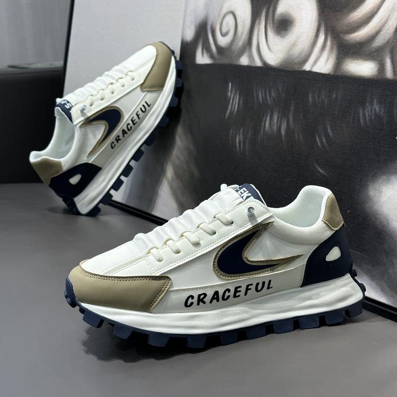 Neue Frühling Plattform Dad Shoes atmungsaktive Sport-Freizeitschuhe aus Canvas kleine zmd