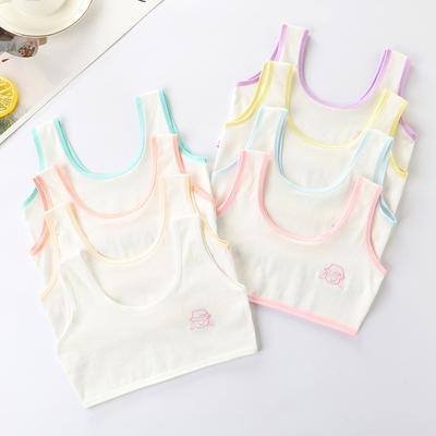 Girls Printing Underwear Bra Vest Children Underclothes Sport Undies