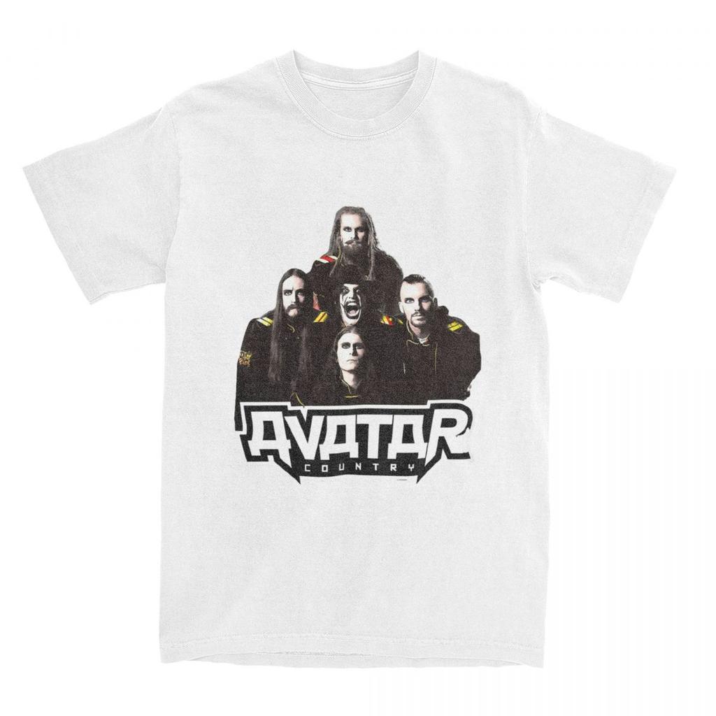 Pánské Dámské Avatar Heavy Metalová Kapela Tričko Oblečení Čistá Bavlna Topy Tričko Vintage Trička Všechna Roční Období