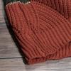 Women's Long Sleeve Colorblock Striped Casual Loose Knit Pullover Sweater Top