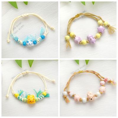 Ceramic Bracelet Bracelet Textured Cloud Bracelet Niche Feeling Beaded Bracelet Female Cute Bracelet Accessories