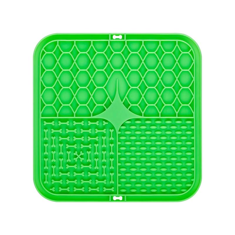 Pet Licking Plate, Slow Food Plate, Licking Pad, Silicone Pet Slow Food Tableware Bowl, Suction Cup, Dog Licking Pad, Slow Food