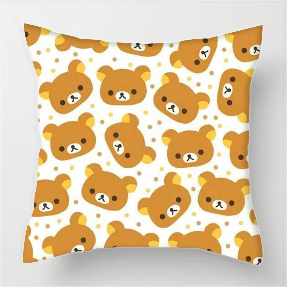 Cartoon R-ilakkumas Cute Pillowcases cushion covers living room sofas home decor gifts