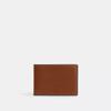 Coach Compact Billfold Wallet Gunmetal Black