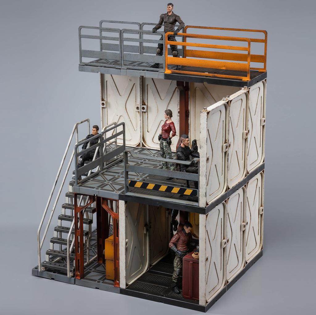 JOYTOY Sensei Mecha Hangar Überwachungsbereich Maßstabs-Diorama 1/18