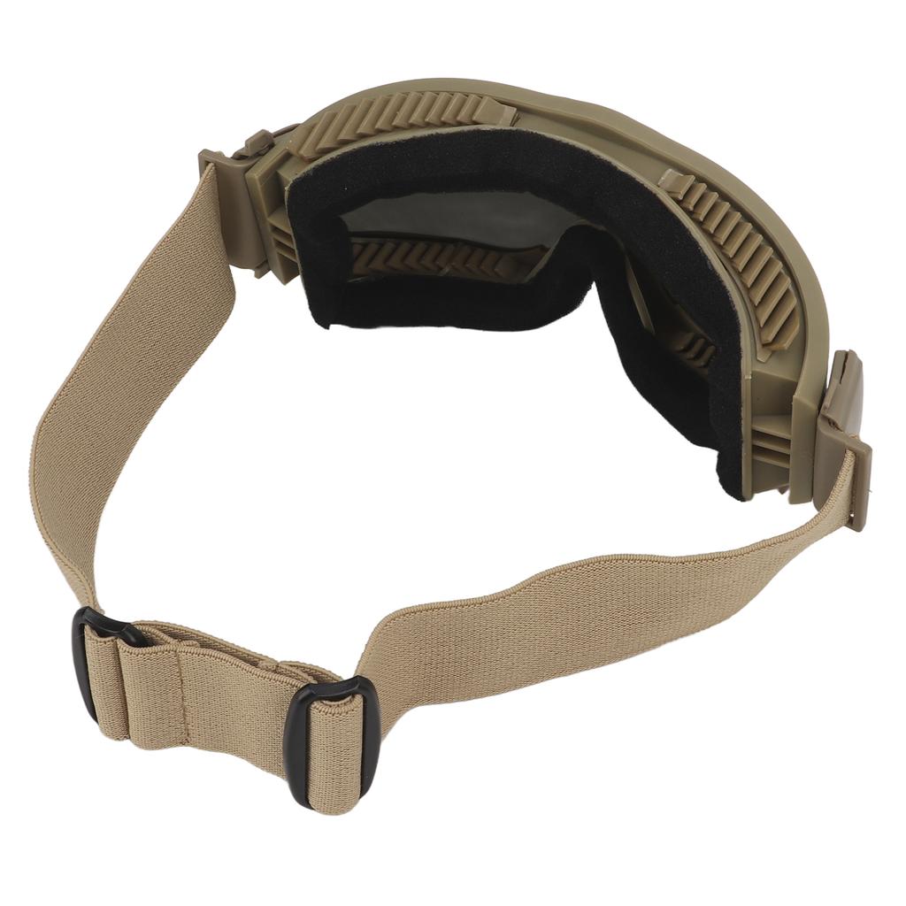 Outdoor Goggles Explosion Proof Safety Glasses with Interchangeable Lenses for Hunting ClimbingKhaki