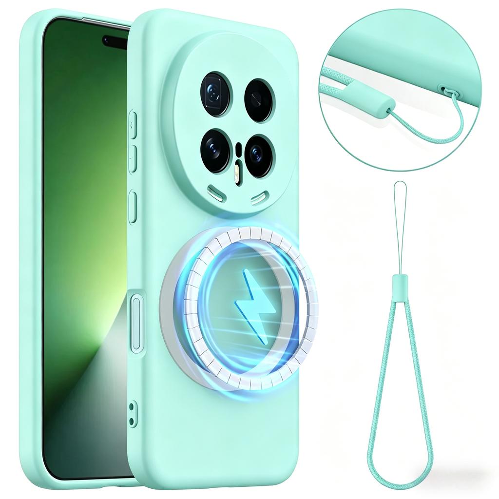 Liquid Silicone Skin Feel Case For Magic 8/7/6 Pro Lite Honor 600/500/400 Pro Lite Smart X9D X9B X9C X8B X8C Magnetic Cover