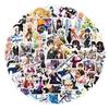 50pcs Sword Art Online Anime Stickers DIY Laptop Suitcase Luggage Skateboard Cartoon Asuna Kirito SAO Decals Gift Toy