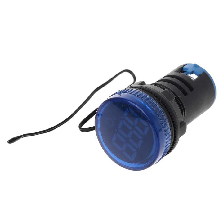 

Thermometer Indicator Light 22mm Durable Electronic Parts -20-119℃ Clear for Vis синій