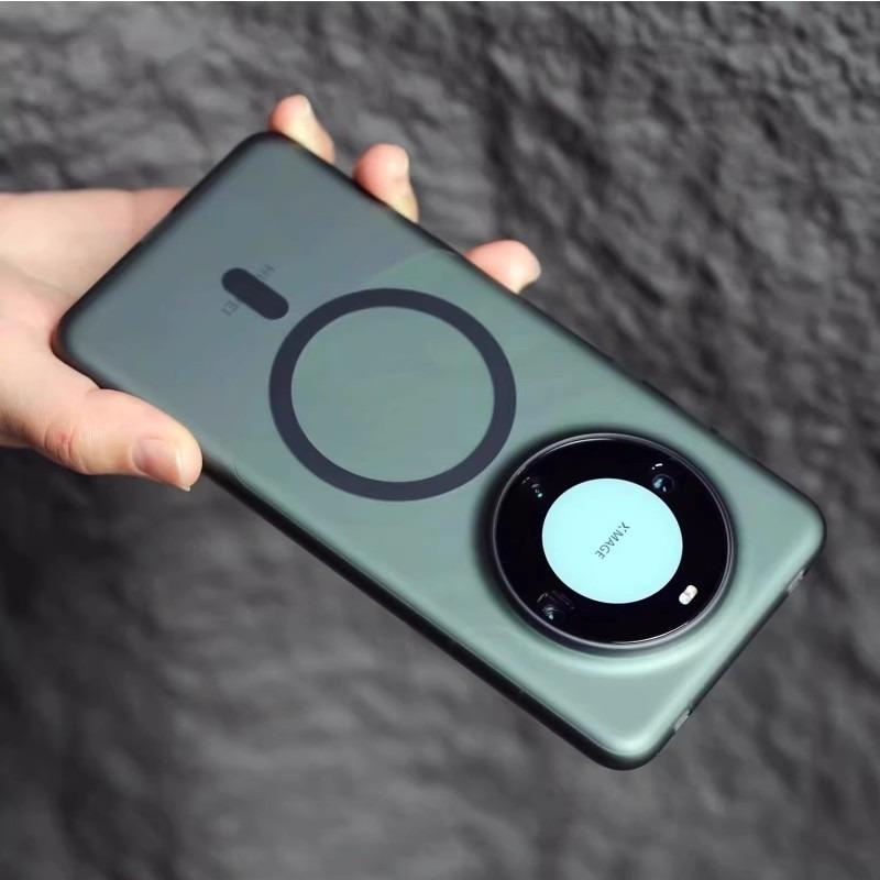 Huawei Mate70pro Ultra-thin Matte PC Magnetic Phone Case, Nova13 Anti-drop Mate60P Phone Case