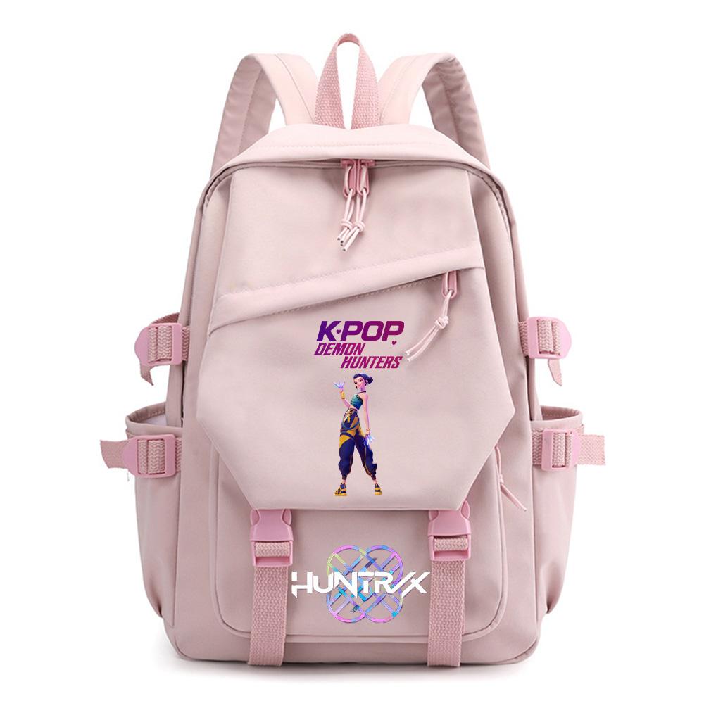 Rucsac Desene Animate Kpop Demon Hunters Imprimat pentru Adolescent Băiat Fată Ghiozdan Școlar Copii Elev Rucsac pentru Cărți Femei Geantă de Călătorie Copil Cadou Rucsac