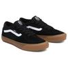 Vans Rowan Leather Low-Top Skate Shoes Unisex Sneakers Black Brown VN0A5JICB9M