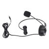 Telephone Headset Wired Unilateral Headphone for Office Business Customer ServiceBlack