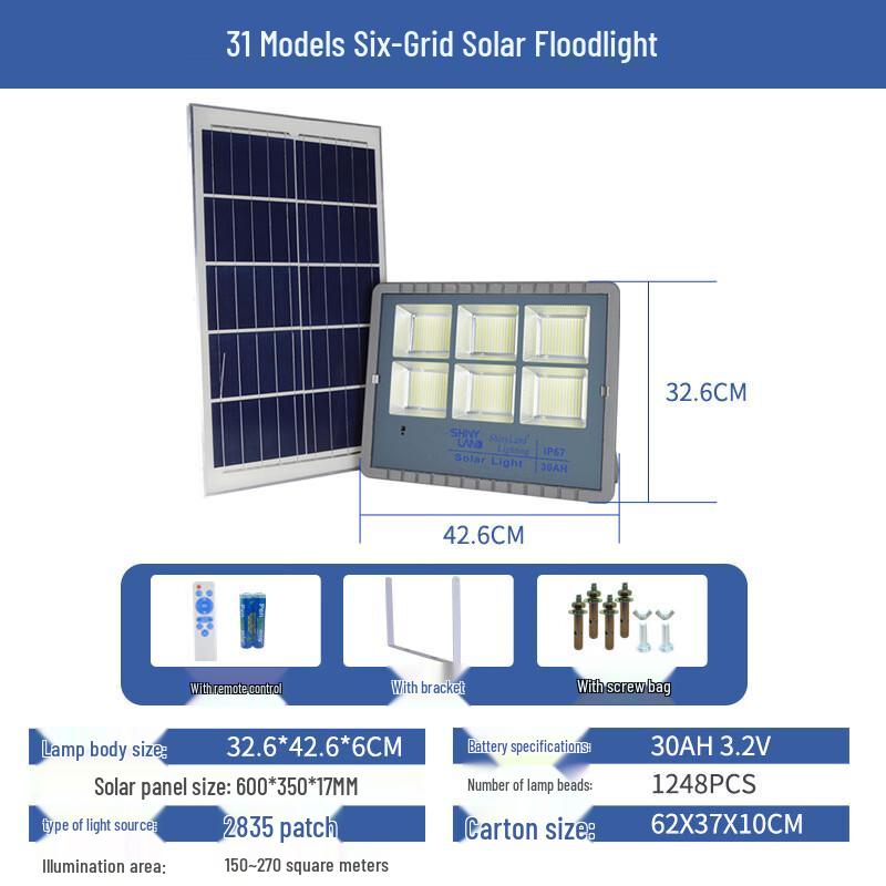 Pailide Solar Flood Light Standard