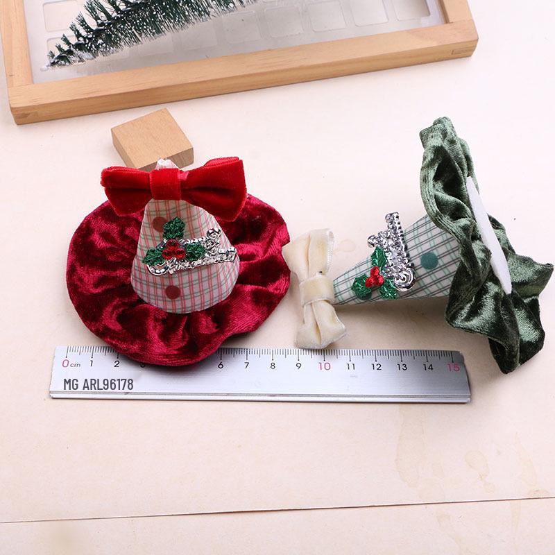 DIY Christmas Hair Accessories for Kids: Antler, Bear, Bowknot Hair Clips and Pet Ornaments