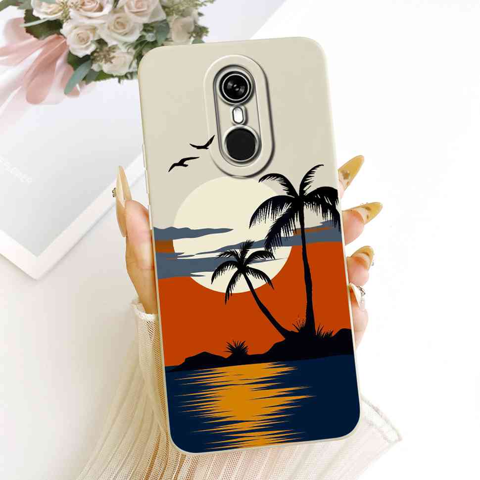 Luxury For Itel A33 5.0" Case Fashion Painted Flowers Silicone Back Cover Coque For ITEL A 33 a33 Full Protection Phone Shell