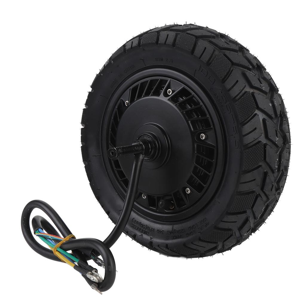 11in Wheel Hub Motor 48V 72V 1500 5000W Vacuum Tire Dual Hall Sensor Brushless DC Hub Motor for Small Electric