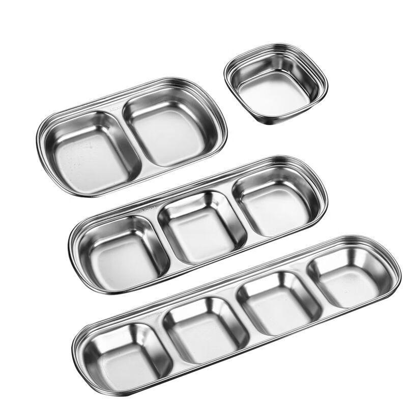 ZISIZ 304 Stainless Steel Dipping Dish Set
